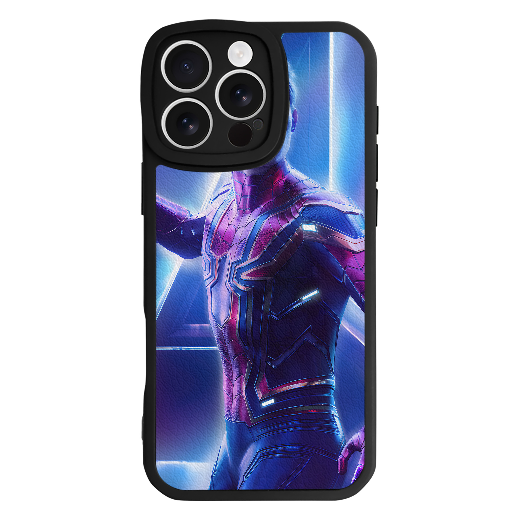 （画像用） アベンジャーズ The Avengers 【iPhone 16シリーズ対応】シリコンスマホケース（レザー調） 材質：シリコン